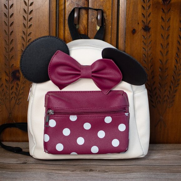 Disney Handbags - Like New Collectable Disney™ Minnie Mouse Backpack